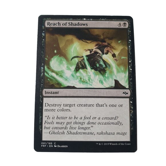 Magic The Gathering Reach Of Shadows Instant Card x4 2015 Wizards Of The Coast - Picture 2 of 3